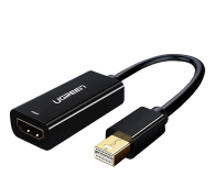 Przejściówka UGREEN Kabel Mini DisplayPort do HDMI MD112 1080p 20cm czarny